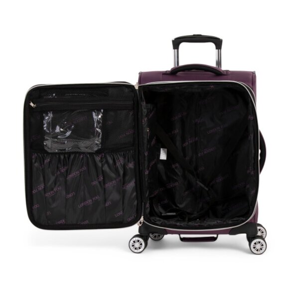 LONDON FOG 20in Coventry Softside Carry-on Spinner - Picture 3 of 4